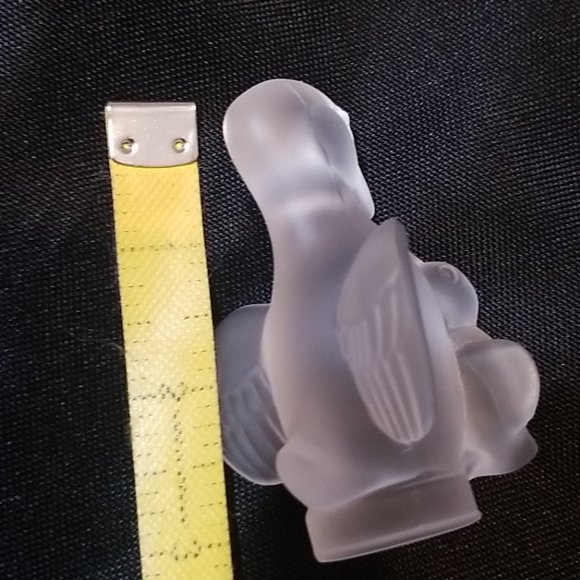 Sevres Collectable Crystal Frosted Duck Figurine - Picture 6 of 6